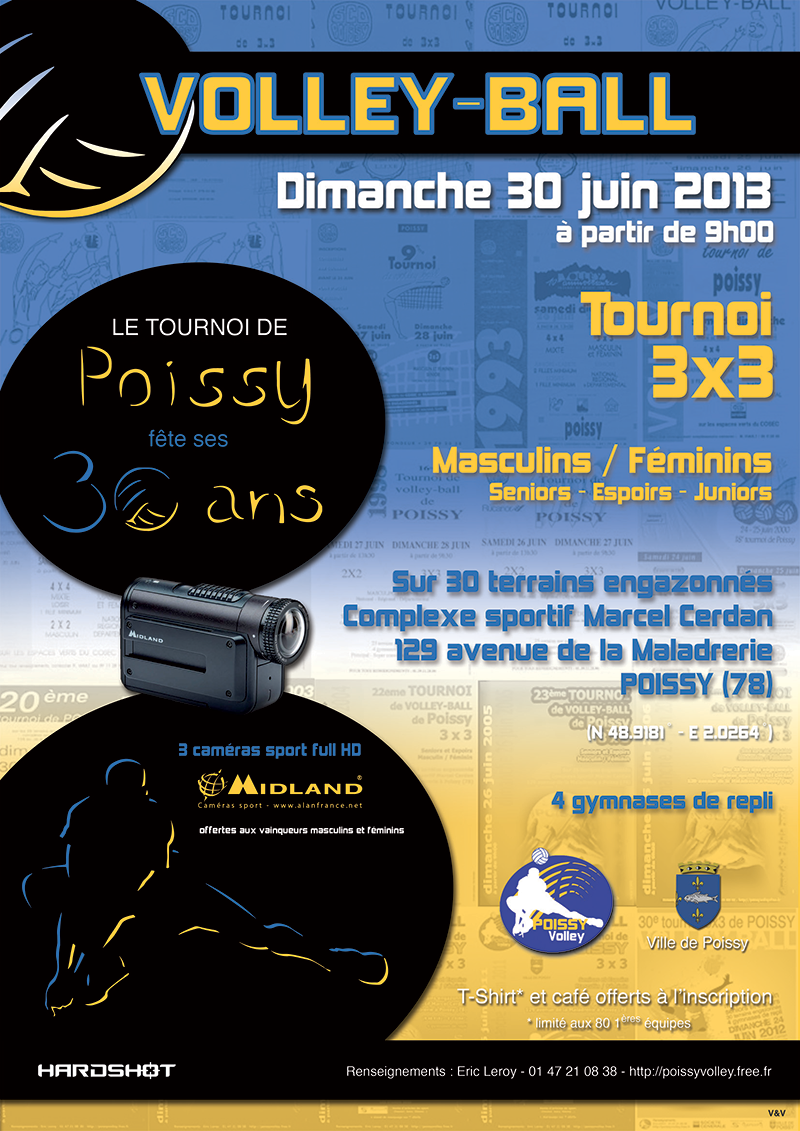 Affiche tournoi 2013