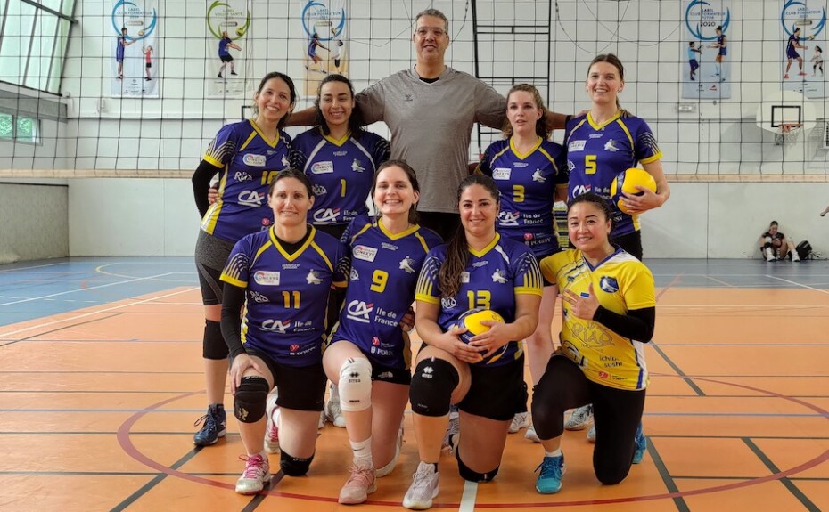 L'équipe championne des Yvelines