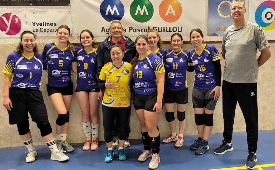 Avec un sponsor heureux et séduit par la combativité de l'équipe.